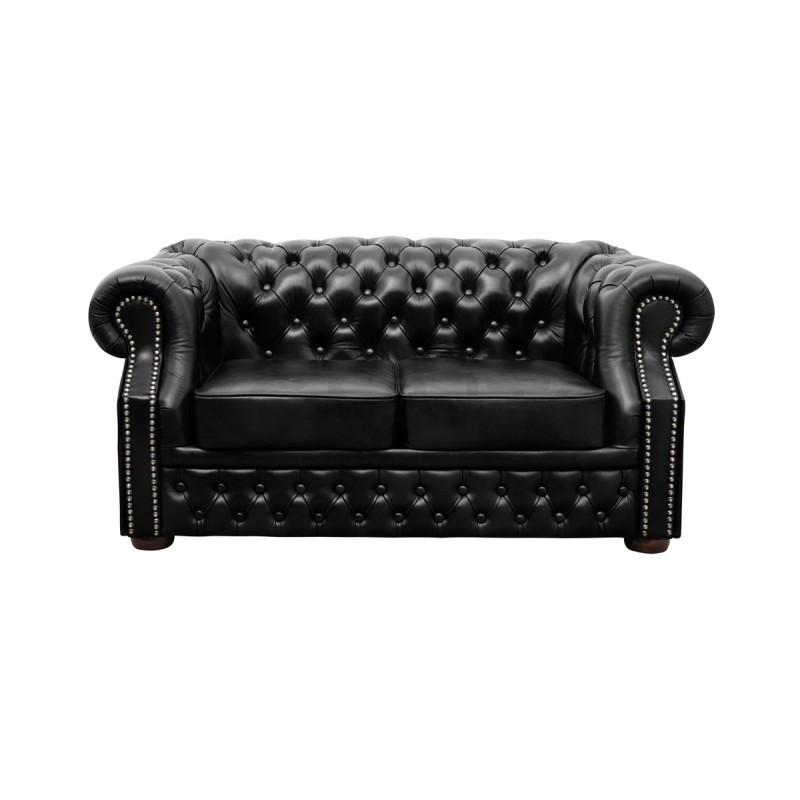 Sofa Chesterfield Windsor Classic skóra naturalna 2 osobowa Sofa Chesterfield Windsor Classic skóra naturalna 2 osobowa