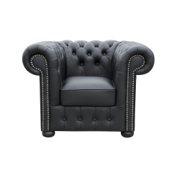 Pikowany Fotel Chesterfield Classic Skóra naturalna Pikowany Fotel Chesterfield Classic Skóra naturalna