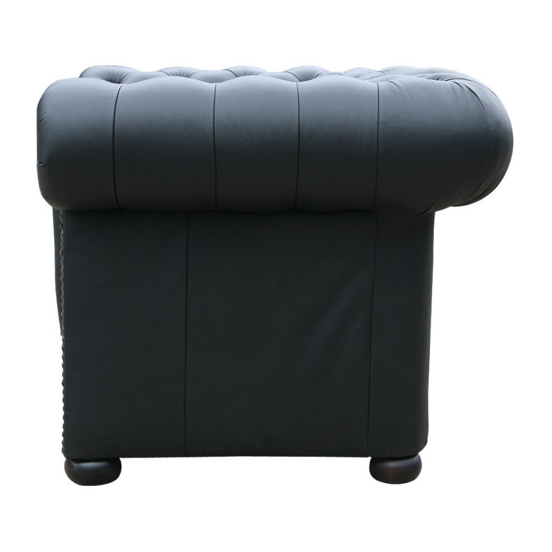 Pikowany Fotel Chesterfield Classic Skóra naturalna Pikowany Fotel Chesterfield Classic Skóra naturalna