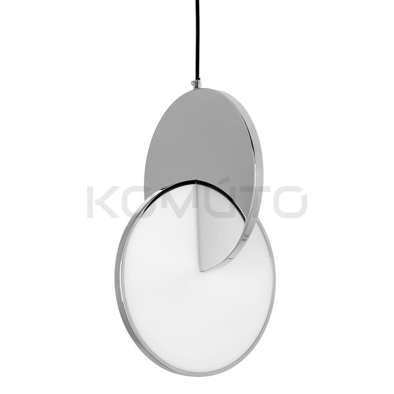 Lampa wisząca glamour DISCO złote srebrne koła Lampa wisząca glamour DISCO złote srebrne koła