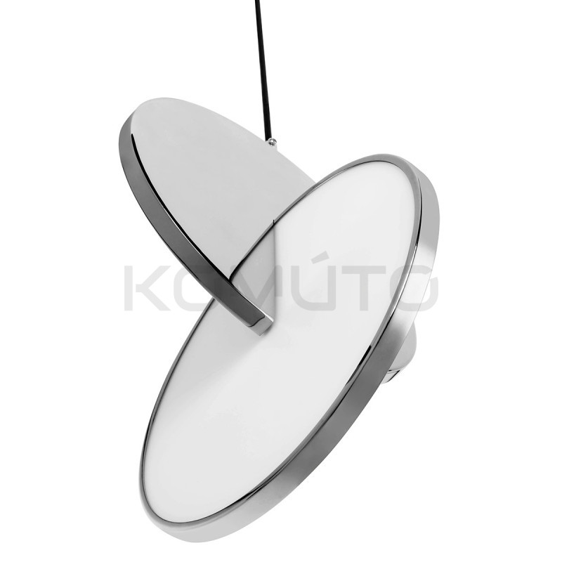 Lampa wisząca glamour DISCO złote srebrne koła Lampa wisząca glamour DISCO złote srebrne koła