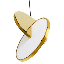 Lampa wisząca glamour DISCO złote srebrne koła Lampa wisząca glamour DISCO złote srebrne koła