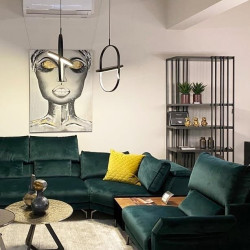 Lampa wisząca geometryczna Spinner ELIPSE 38 regulowana Lampa wisząca geometryczna Spinner ELIPSE 38 regulowana