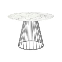 Okrągły Stół Glam Marble 110 blat marmur podstawa  metalowa  Okrągły Stół Glam Marble 110 blat marmur podstawa  metalowa