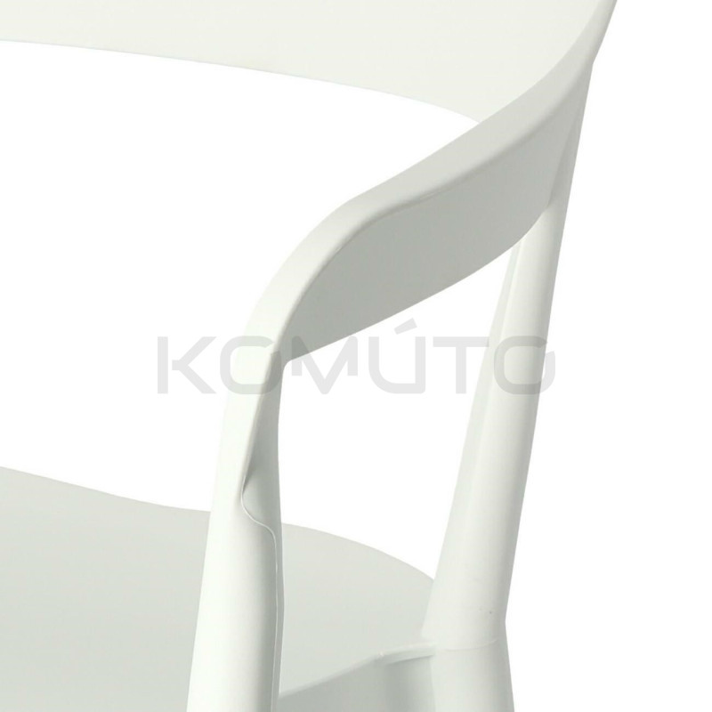 Krzesło BOW – artystyczna forma w 3 kolorach | Komuto.pl