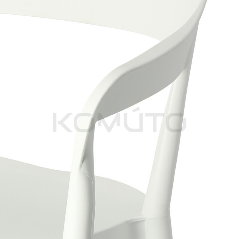 Krzesło BOW – artystyczna forma w 3 kolorach | Komuto.pl