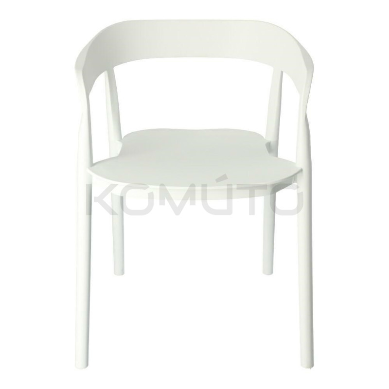 Krzesło BOW – artystyczna forma w 3 kolorach | Komuto.pl