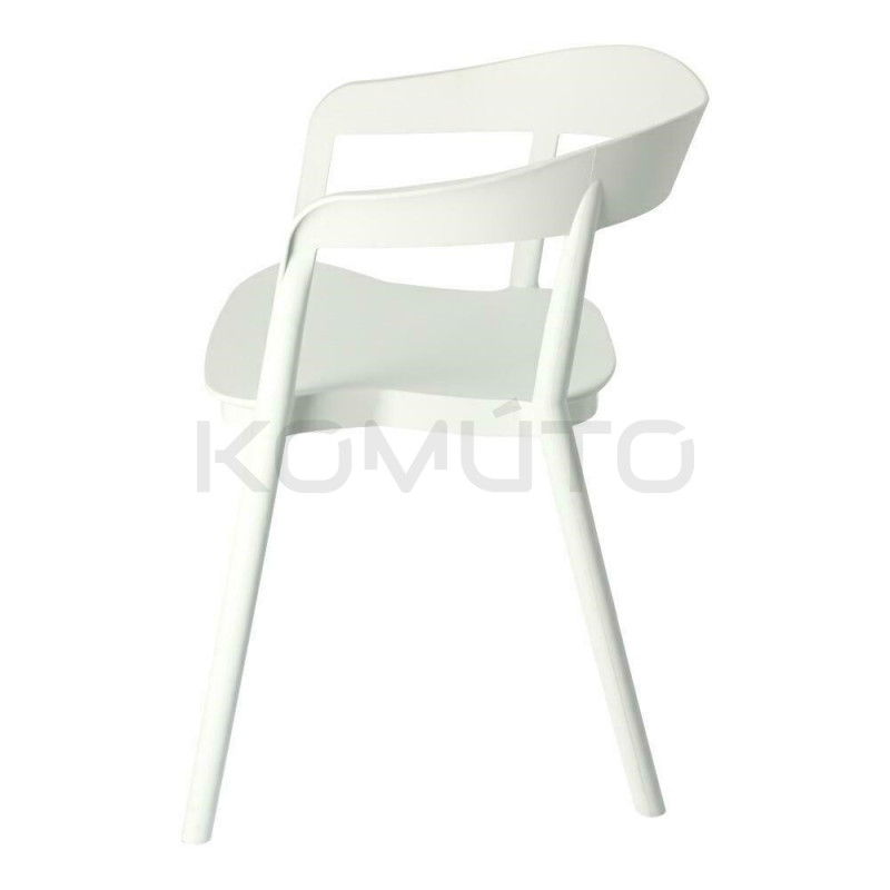 Krzesło BOW – artystyczna forma w 3 kolorach | Komuto.pl