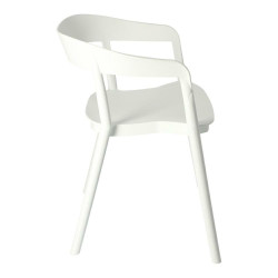 Krzesło BOW – artystyczna forma w 3 kolorach | Komuto.pl