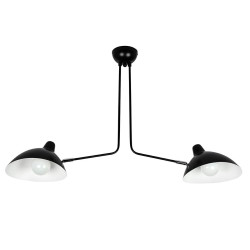 Lampa wisząca czarna Raven 2
