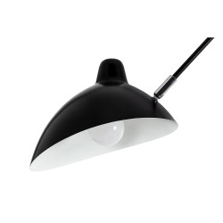 Lampa Raven 2 czarne klosze regulowane z białym wnętrzem Lampa Raven 2 czarne klosze regulowane z białym wnętrzem