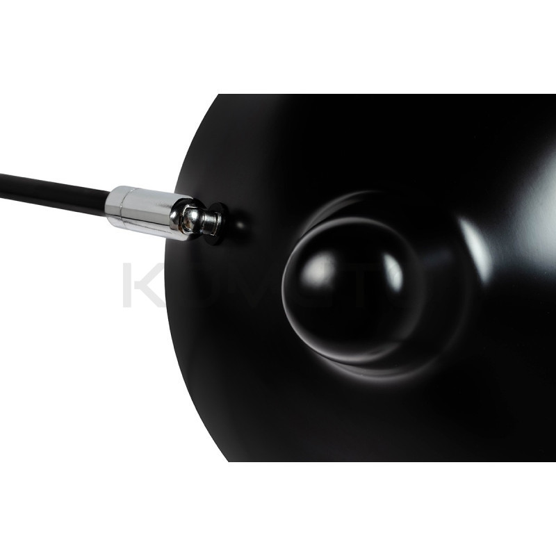 Lampa Raven 2 czarne klosze regulowane z białym wnętrzem Lampa Raven 2 czarne klosze regulowane z białym wnętrzem