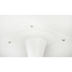 Okrągły Stół Tulip Skinny biały 90 dla 4 osób