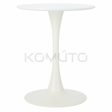 Okrągły Stół Tulip Skinny biały 60 mały dla 2 osób