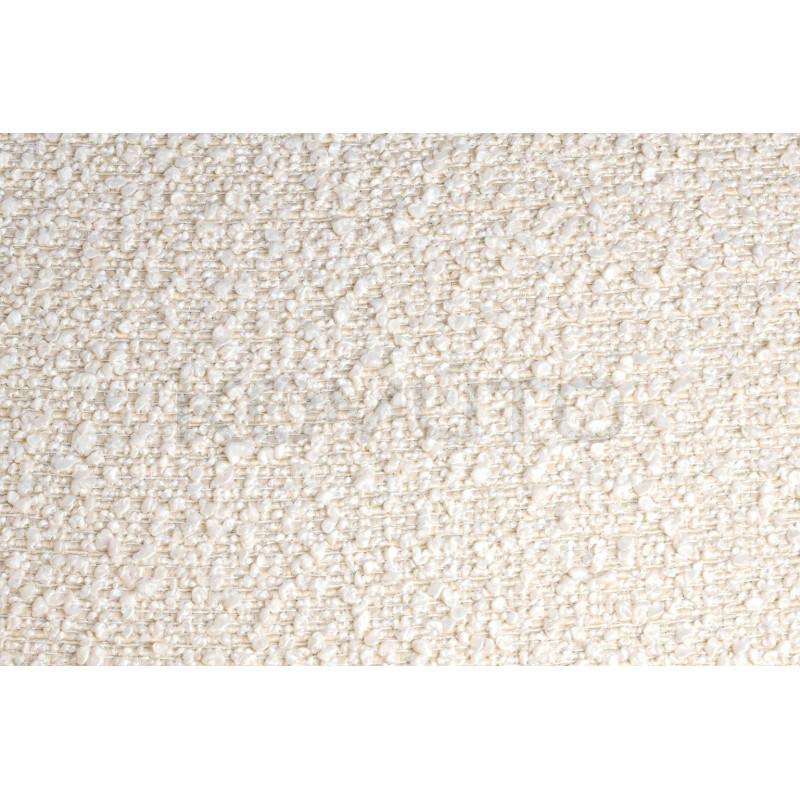 Fotel z podnóżkiem Boucle Teddy Grand bouclé beżowy brązowy Fotel z podnóżkiem Boucle Teddy Grand bouclé beżowy brązowy