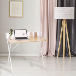 Małe Biurko Brico z przegródkami w stylu industrialnym Małe Biurko Brico z przegródkami w stylu industrialnym