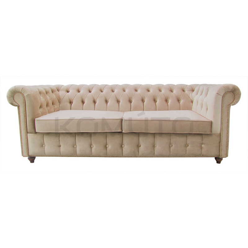Sofa chesterfield funkcja do spania codziennie Canon 3 os. Sofa chesterfield funkcja do spania codziennie Canon 3 os.