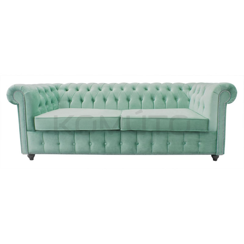 Sofa chesterfield funkcja do spania codziennie Canon 3 os. Sofa chesterfield funkcja do spania codziennie Canon 3 os.