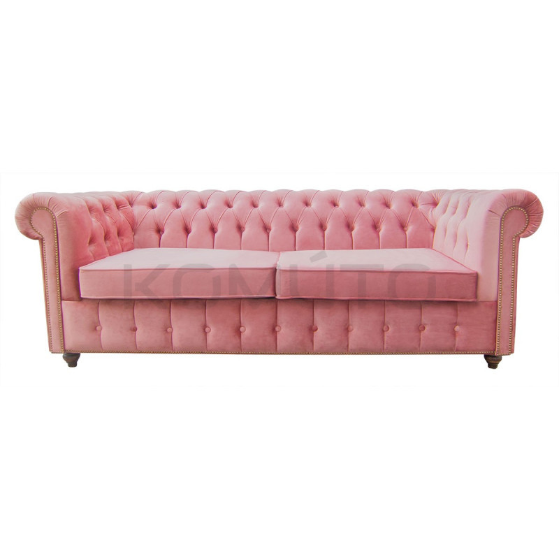 Sofa chesterfield funkcja do spania codziennie Canon 3 os. Sofa chesterfield funkcja do spania codziennie Canon 3 os.