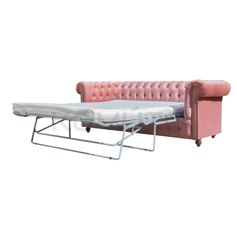 Sofa chesterfield funkcja do spania codziennie Canon 3 os. Sofa chesterfield funkcja do spania codziennie Canon 3 os.