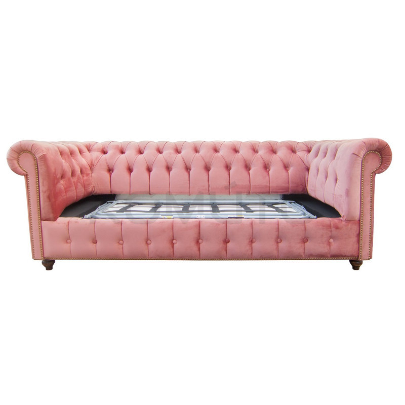Sofa chesterfield funkcja do spania codziennie Canon 3 os. Sofa chesterfield funkcja do spania codziennie Canon 3 os.