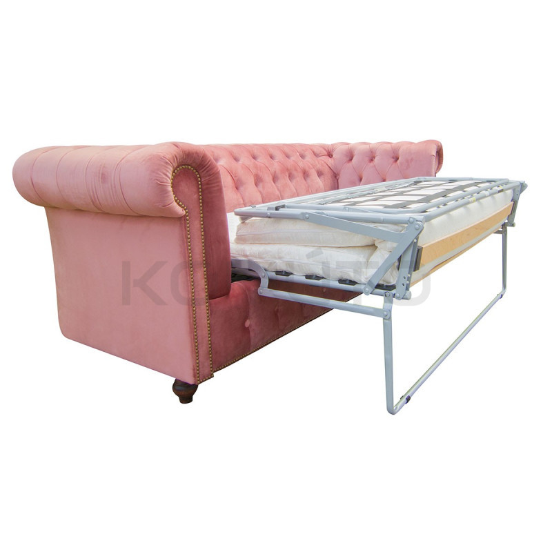 Sofa chesterfield funkcja do spania codziennie Canon 3 os. Sofa chesterfield funkcja do spania codziennie Canon 3 os.
