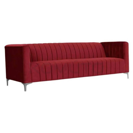 Sofa Art-Deco Beryl 3 osobowa w stylu glamour