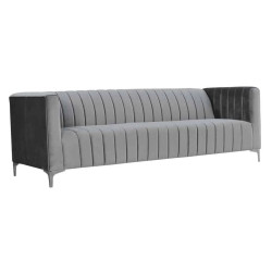 Sofa Art-Deco Beryl 3 osobowa w stylu glamour Sofa Art-Deco Beryl 3 osobowa w stylu glamour