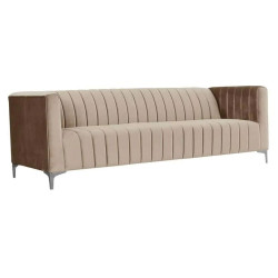 Sofa Art-Deco Beryl 3 osobowa w stylu glamour Sofa Art-Deco Beryl 3 osobowa w stylu glamour