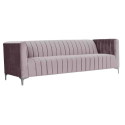 Sofa Art-Deco Beryl 3 osobowa w stylu glamour Sofa Art-Deco Beryl 3 osobowa w stylu glamour