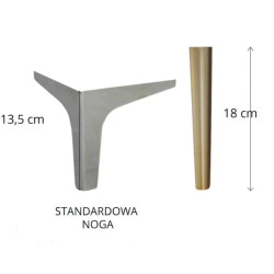 2 osobowa Sofa Art-Deco w stylu glamour Beryl kubełkowa 2 osobowa Sofa Art-Deco w stylu glamour Beryl kubełkowa