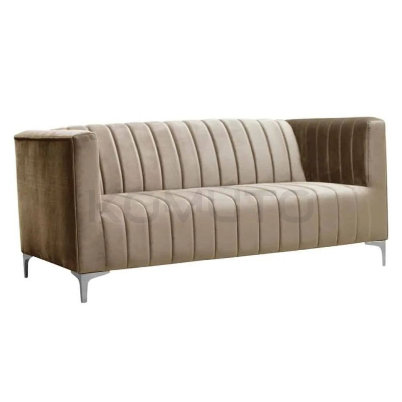 2 osobowa Sofa Art-Deco w stylu glamour Beryl kubełkowa 2 osobowa Sofa Art-Deco w stylu glamour Beryl kubełkowa