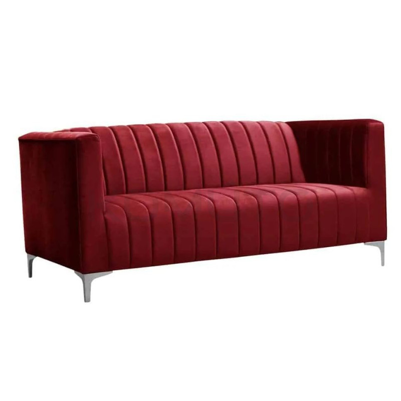 2 osobowa Sofa Art-Deco w stylu glamour Beryl kubełkowa 2 osobowa Sofa Art-Deco w stylu glamour Beryl kubełkowa