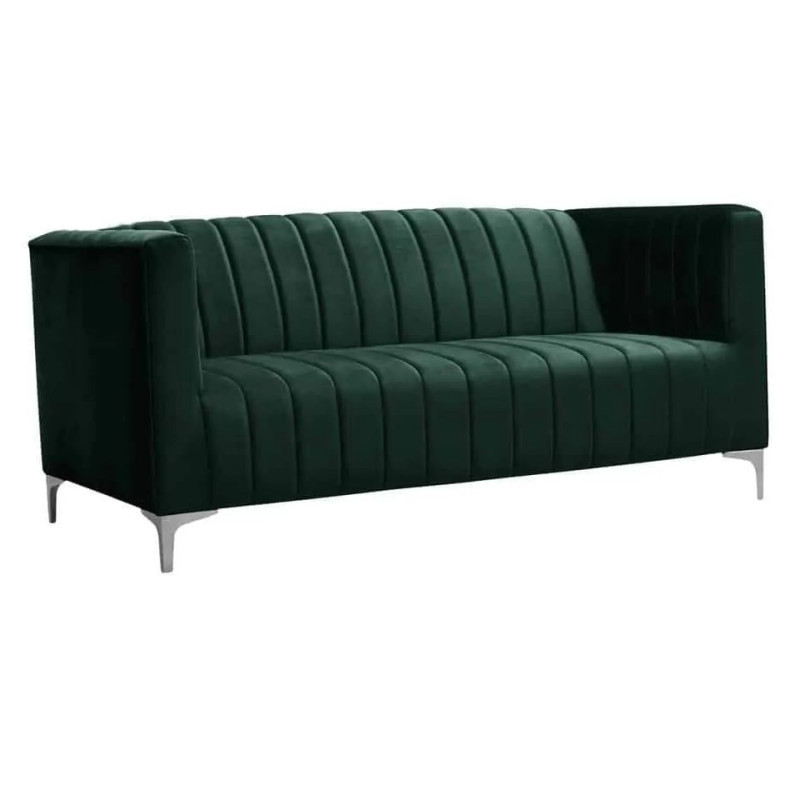 2 osobowa Sofa Art-Deco w stylu glamour Beryl kubełkowa 2 osobowa Sofa Art-Deco w stylu glamour Beryl kubełkowa