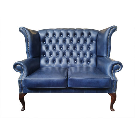 Sofa Uszak Chesterfield Lord Regent skóra Dubai 2 osobowa