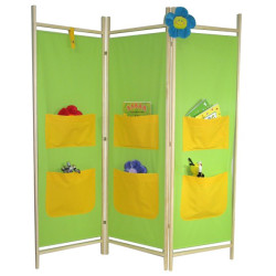 Parawan do przedszkola dziecięcy kieszenie | Komuto.pl