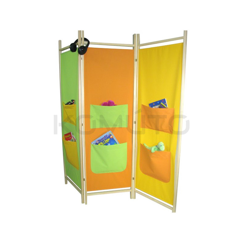 Parawan do przedszkola dziecięcy kieszenie | Komuto.pl