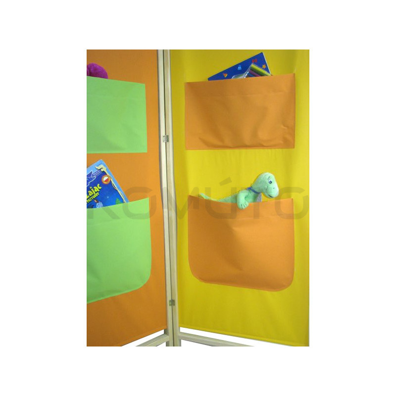 Parawan do przedszkola dziecięcy kieszenie | Komuto.pl