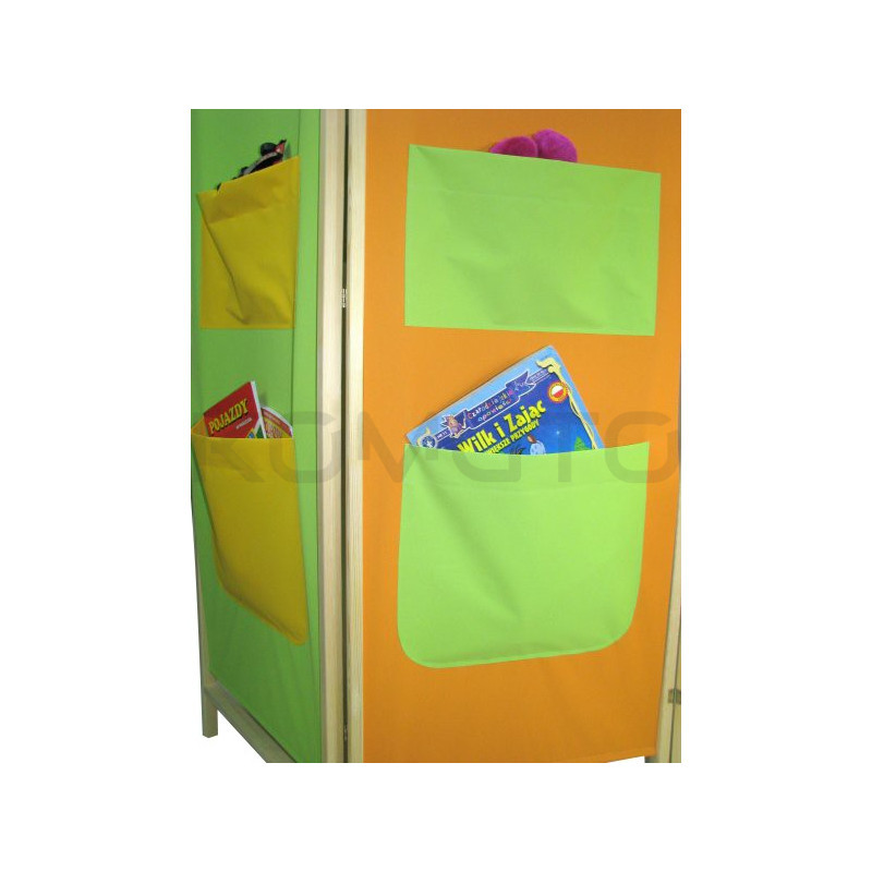 Parawan do przedszkola dziecięcy kieszenie | Komuto.pl