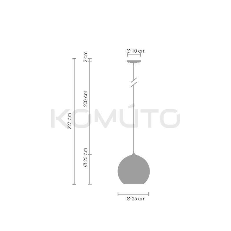 Lampa wisząca glamour srebrna chrom Mirror Bolla 25 Lampa wisząca glamour srebrna chrom Mirror Bolla 25