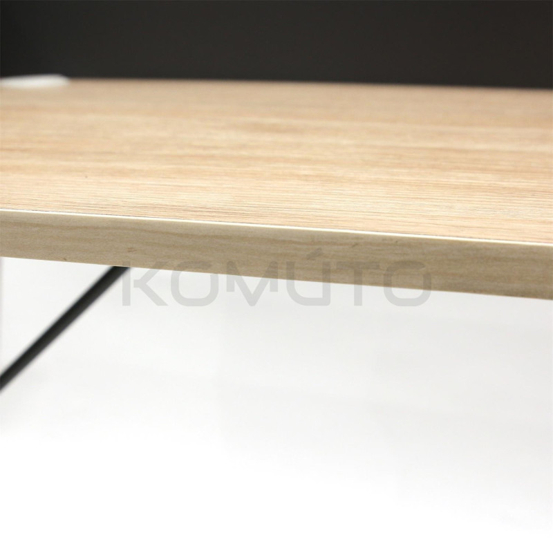 Małe Biurko Brico z przegródkami w stylu industrialnym