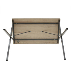 Małe Biurko Brico z przegródkami w stylu industrialnym