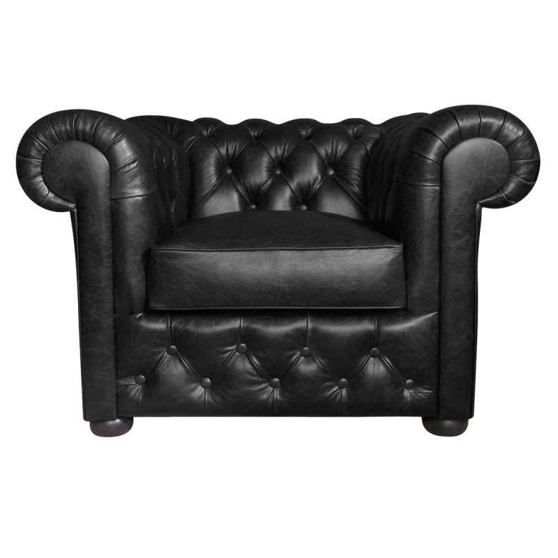 Fotel Chesterfield Classic skóra naturalna Dubai Fotel Chesterfield Classic skóra naturalna Dubai