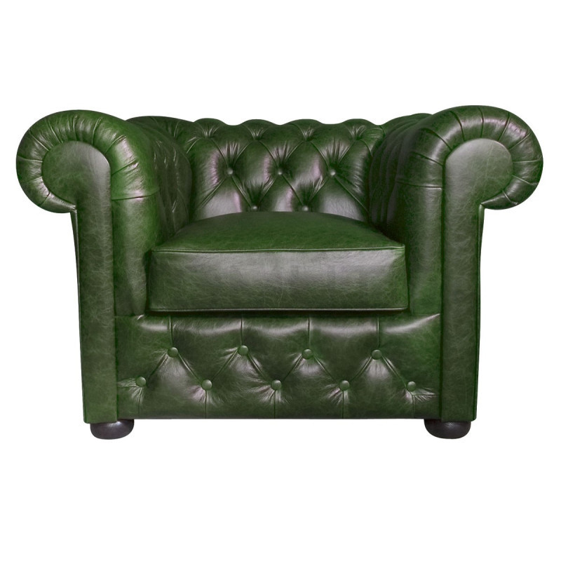 Fotel Chesterfield Classic skóra naturalna Dubai Fotel Chesterfield Classic skóra naturalna Dubai