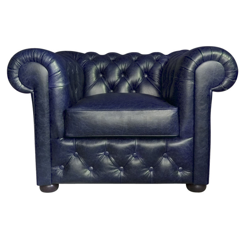 Fotel Chesterfield Classic skóra naturalna Dubai Fotel Chesterfield Classic skóra naturalna Dubai