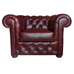 Fotel Chesterfield Classic skóra naturalna Dubai Fotel Chesterfield Classic skóra naturalna Dubai