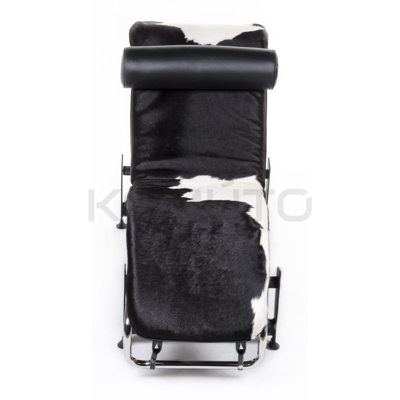 Szezlong inspirowany projektem LC4 Pony deignerska leżanka