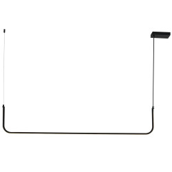 LAMPA WISZĄCA czarna MINIMA-1 LED 120