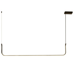 LAMPA WISZĄCA MINIMA-1 LED 120 czarna pozioma LAMPA WISZĄCA MINIMA-1 LED 120 czarna pozioma