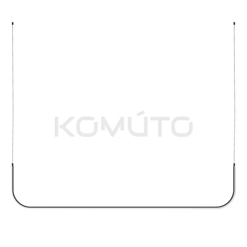 LAMPA WISZĄCA MINIMA-1 LED 120 czarna pozioma LAMPA WISZĄCA MINIMA-1 LED 120 czarna pozioma